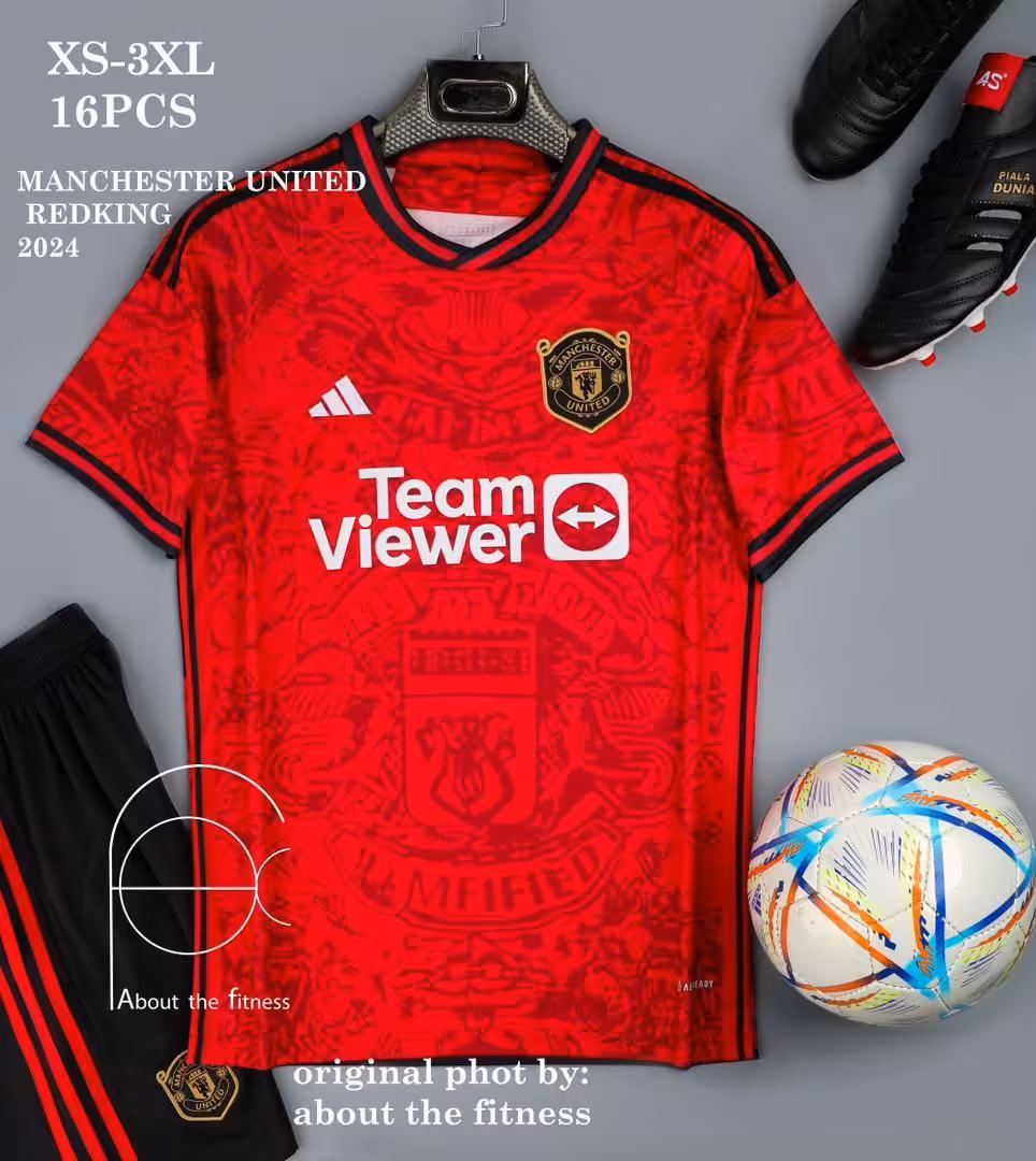 کیت کانسپت پادشاهی منچستر یونایتد (پیراهن شورت) ورژن هواداری 2023-2024