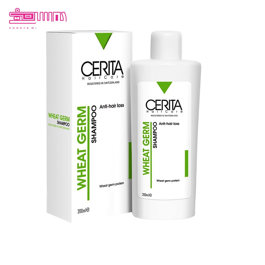 شامپو تقویت کننده جوانه گندم سریتا حجم 200ml