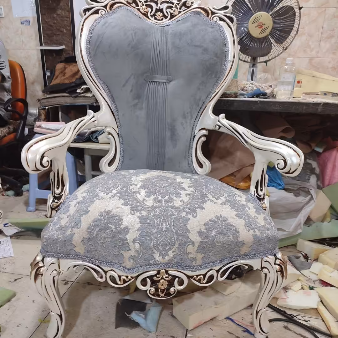 مبل کلاسیک واستیل مدل افسون فوق العاده زیبا و راحت 