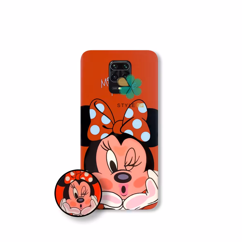 قاب گوشی شیائومی Redmi Note 9 Pro Max طرح Minnie Mouse