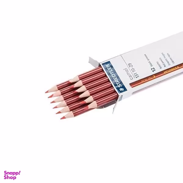 مداد قرمز استدلر مدل Camel بسته 12 عددی