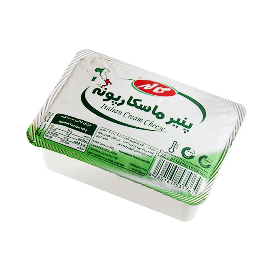 پنیر ماسکارپونه 200گرمی کاله
