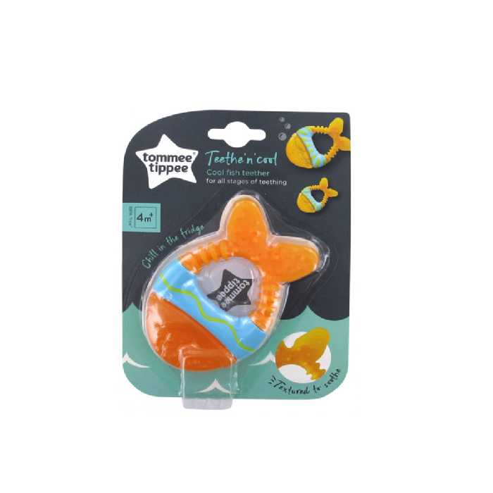 دندانگیر و خنک کننده لثه نوزاد تامی تیپی tomee tipee نارنجی