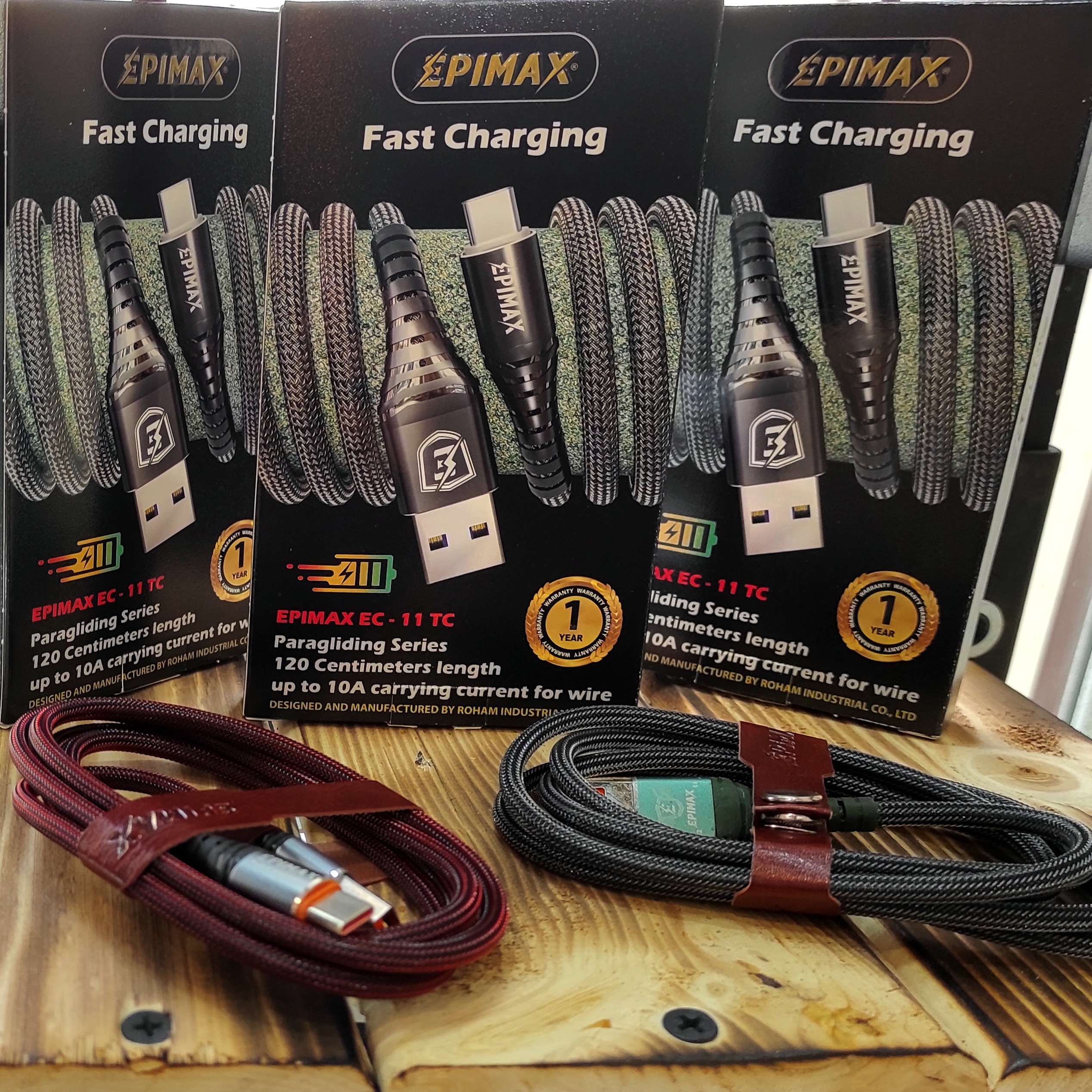 سیم شارژر epimax ec . ios  .  