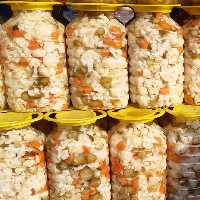 شور گل کلم در ظرف پت ده کیلویی بسیار خوشمزه و بهداشتی