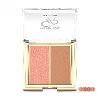 پالت رژگونه دو رنگ گلدن رز مدل ICONIC در 5 رنگ وزن 2x3 گرم