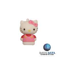 فلش مموری فانتزی دایا دیتا کیتی مدلPC1032-57 ظرفیت16GB-USB2 رنگ صورتی