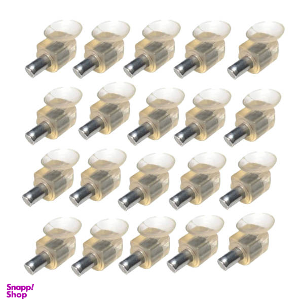 پایه نگهدارنده طبقه و شیشه مکنده مدل G12 بسته 20 عددی