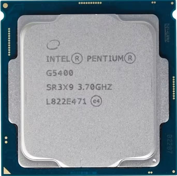 پردازنده تری اینتل مدل Pentium Gold G5400  با فرکانس 3.7 گیگاهرتز