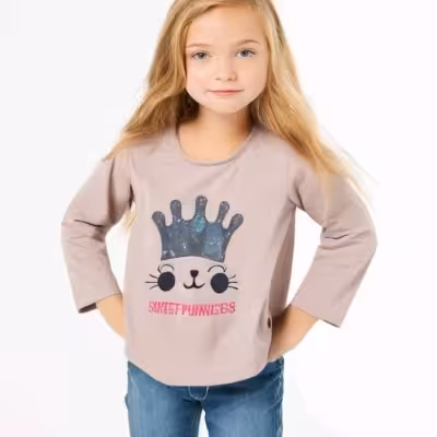 بلوز تک دورس دخترانه مناسب 6تا7سال