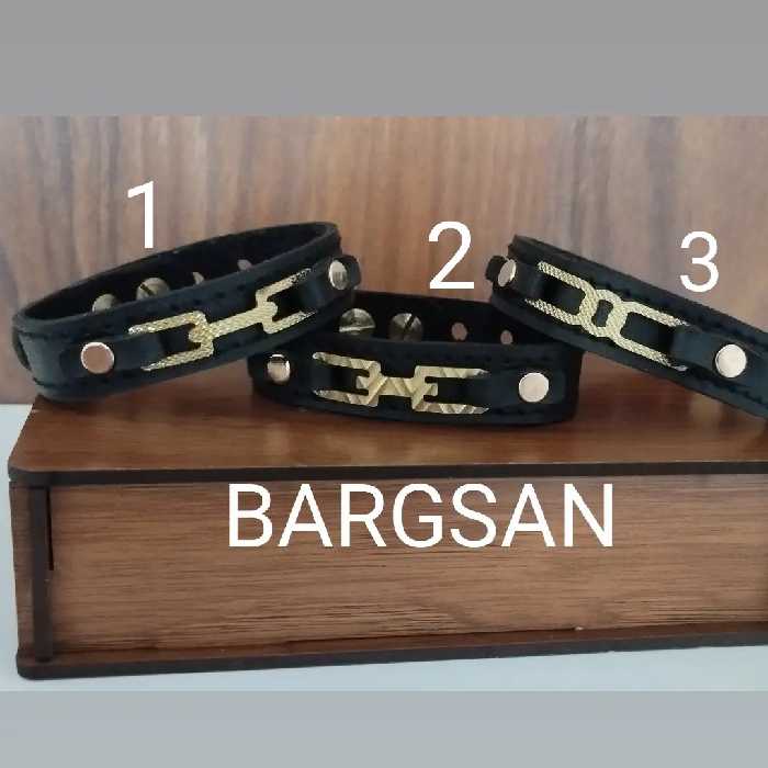 دستبند چرم گاوی