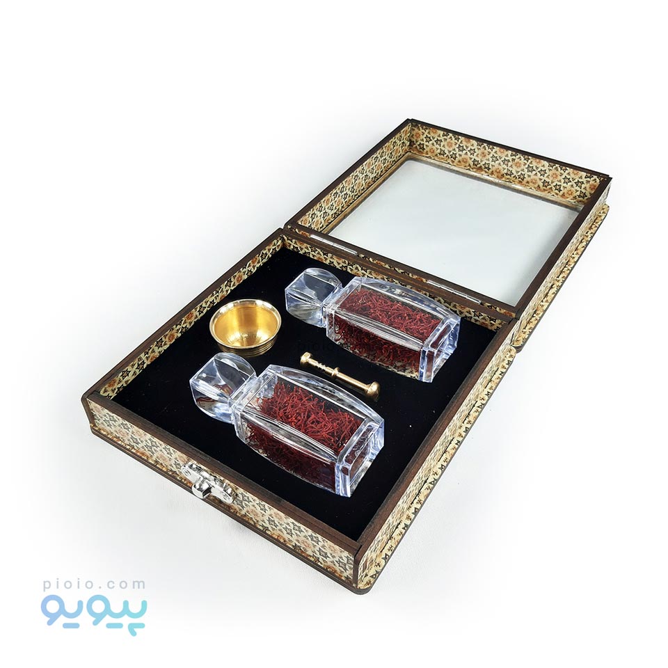 باکس زعفران کادویی نگین