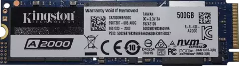 حافظه SSD اینترنال 500 گیگابایت Kingston مدل  A2000