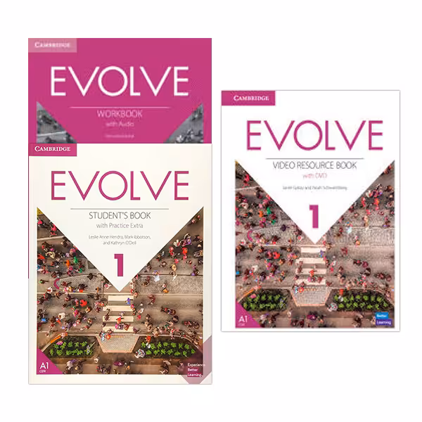 پک 3جلدی کتاب ایوالو 1 | Pack Evolve 1 | خرید کتاب زبان | خرید لوازم التحریر | چی کتاب | بالاترین تخفیف و ارسال رایگان