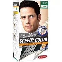 کیت رنگ مو بیگن BIGEN سری اسپیدی کالر Speedy Color مدل Brown Black شماره 102
