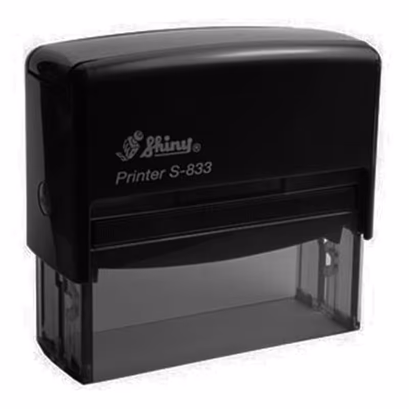 خرید دستگاه مهر شاینی مدل S-833 سایز 25 × 82