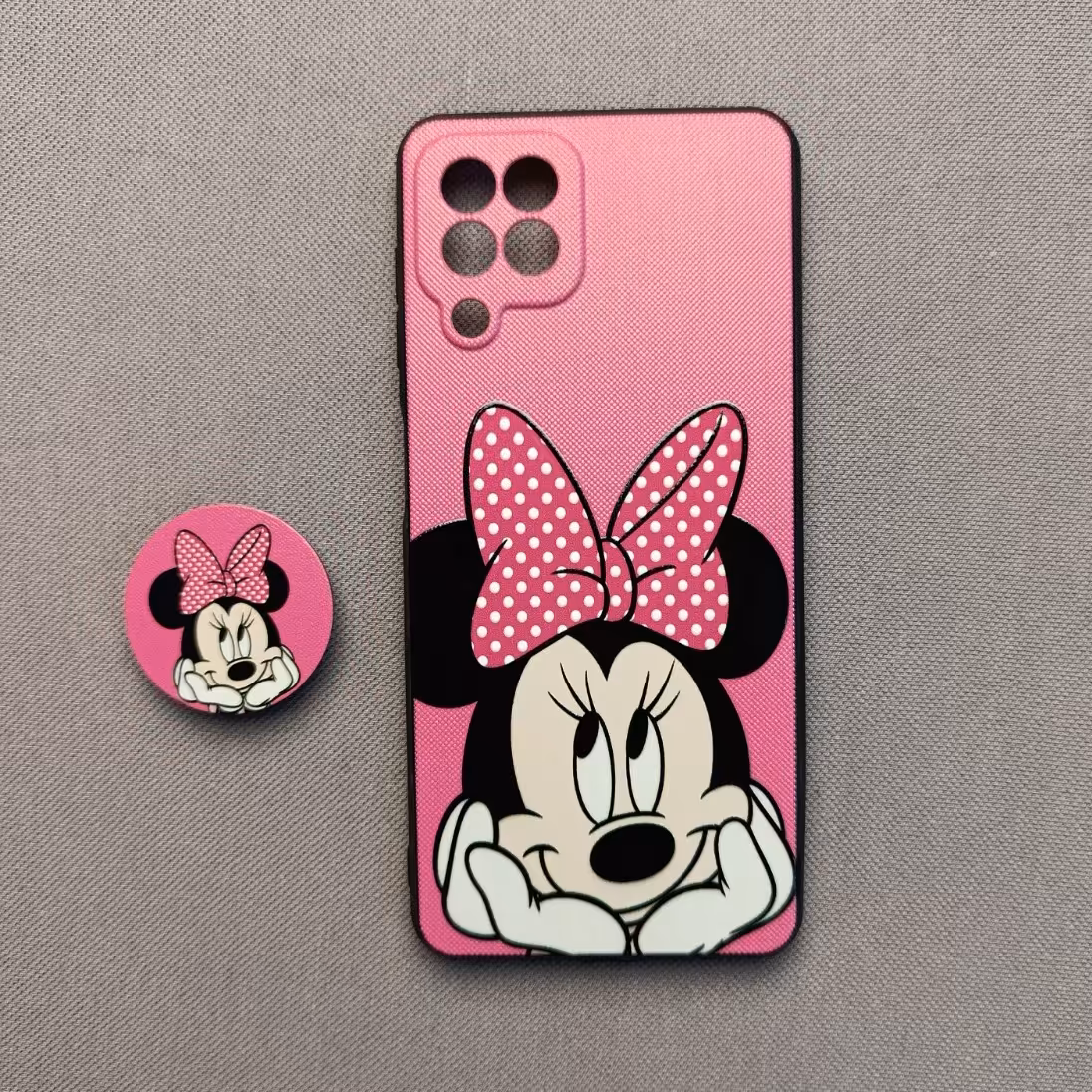  گارد - قاب - کاور فانتزی طرح دار پاپ سوکت دار مناسب برای سامسونگ Galaxy A22 4G (a224g) - M32 4G (m324g)