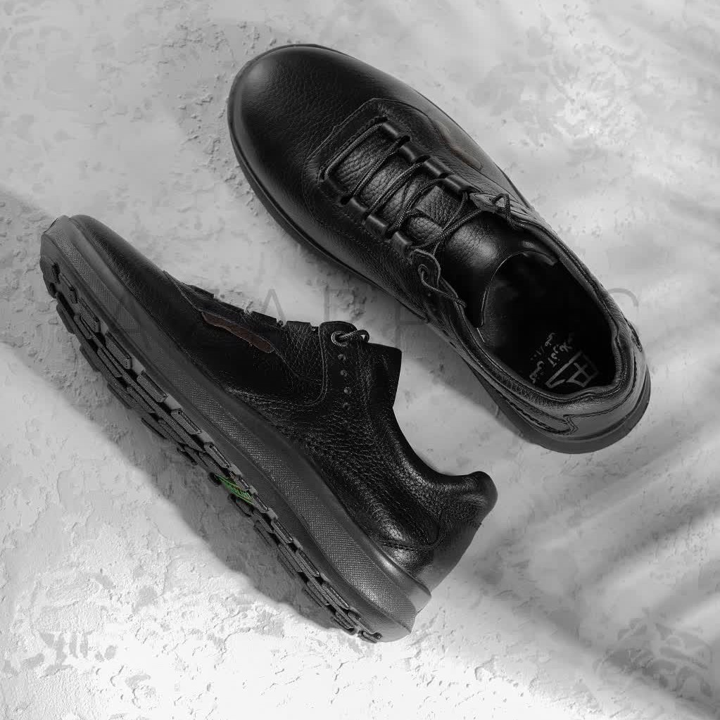 کفش اسپورت مردانه و پسرانه مدل آرکان، تمام چرم طبیعی 