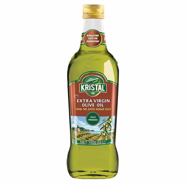روغن زیتون فرا بکر کریستال وزن 1000 میلی لیتر