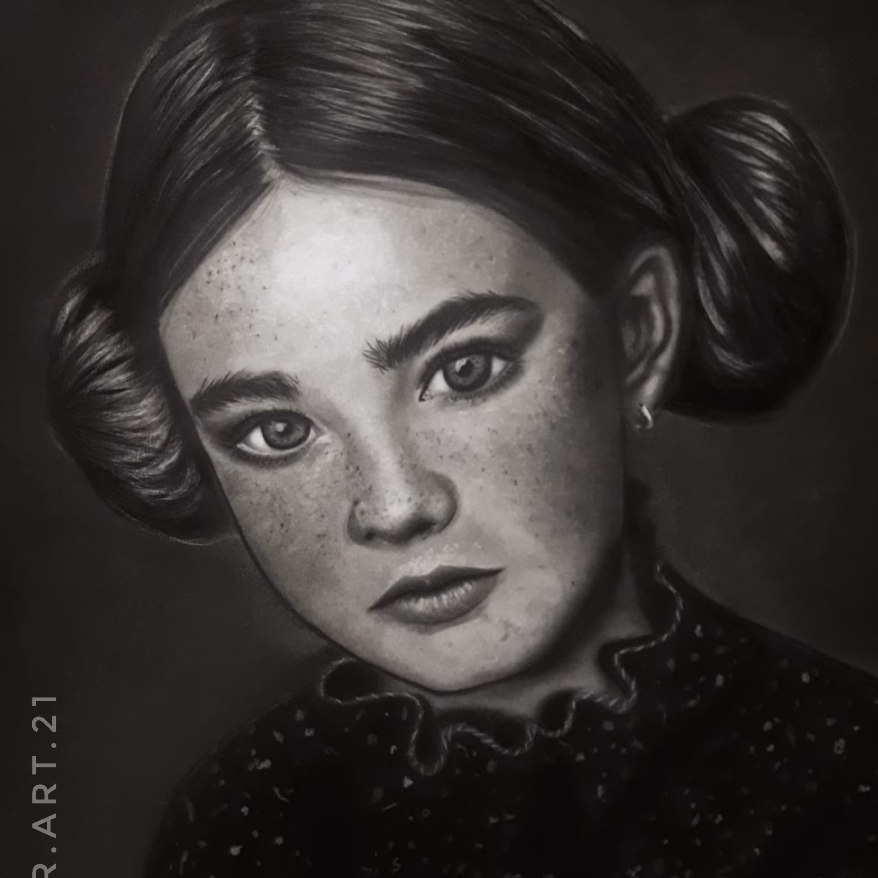 تابلوی سیاه قلم.سیاهقلم. پرتره سیاهقلم. سفارش پرتره. تابلو دکوراتیو سیاهقلم 