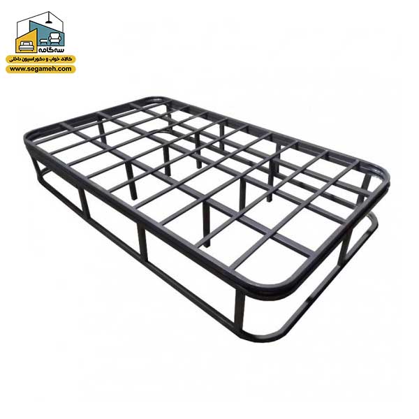 کف تخت فلزی تمام کلاف یک نفره