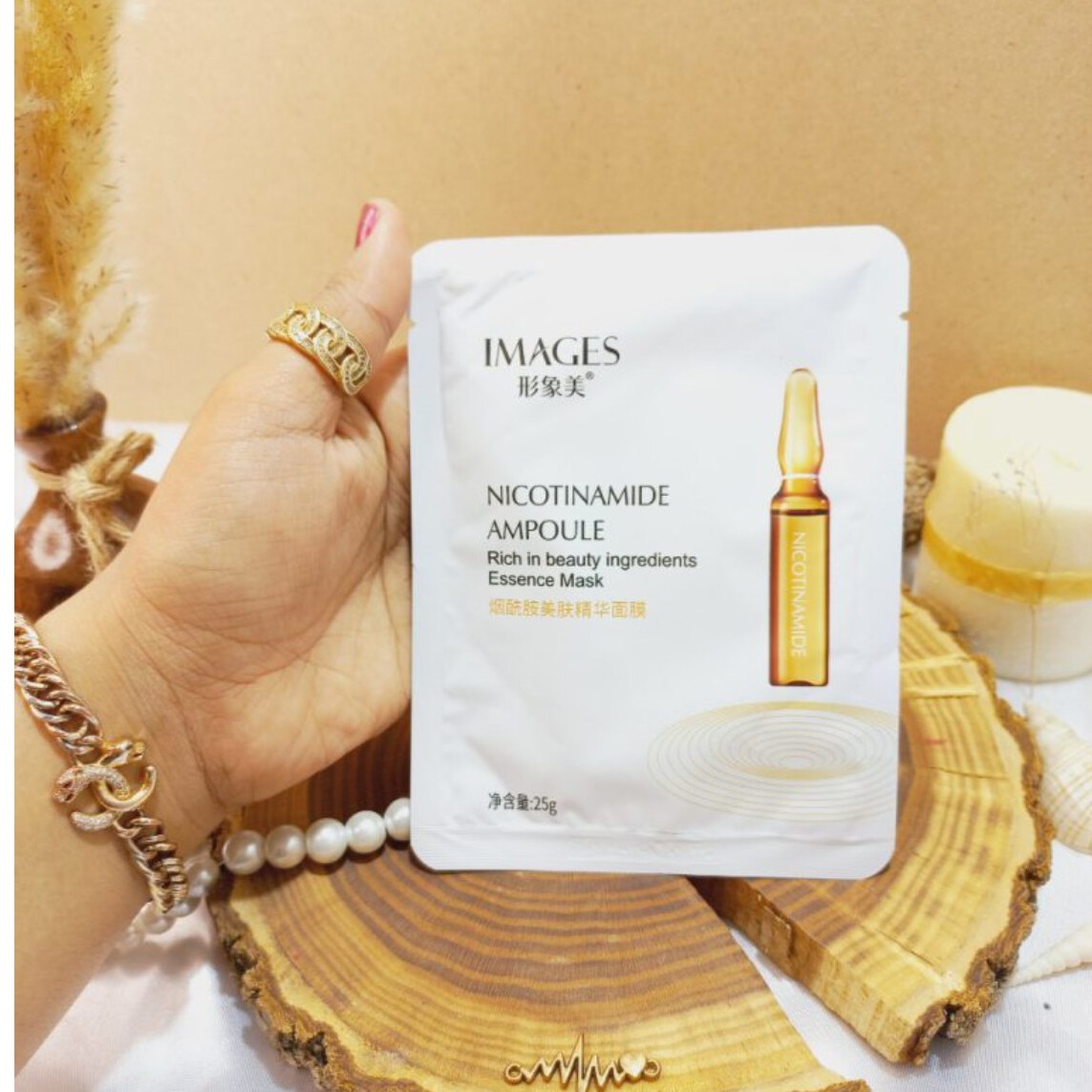 ماسک ورقه ای ضد جوش  نیکوتین آمید ایمیجز IMAGES
