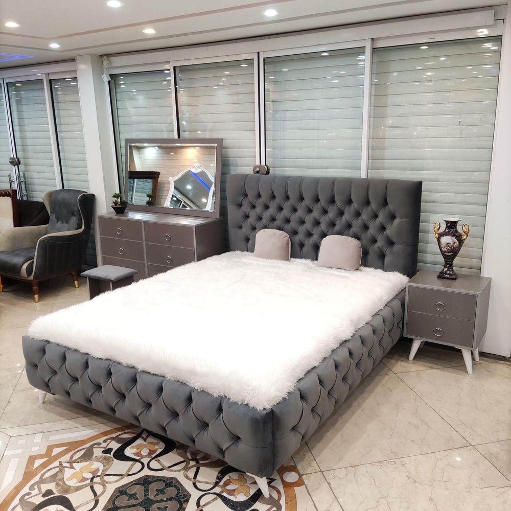 سرویس خواب دو نفره مدل بیتا - محصول سفارشی است و هزینه حمل به عهده مشتری محترم می باشد، ارسال از طریق باربری