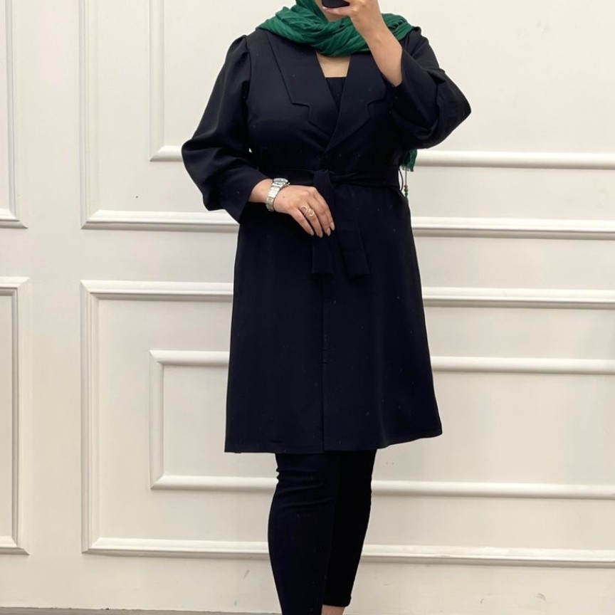 مانتو مازراتی آستین پفی