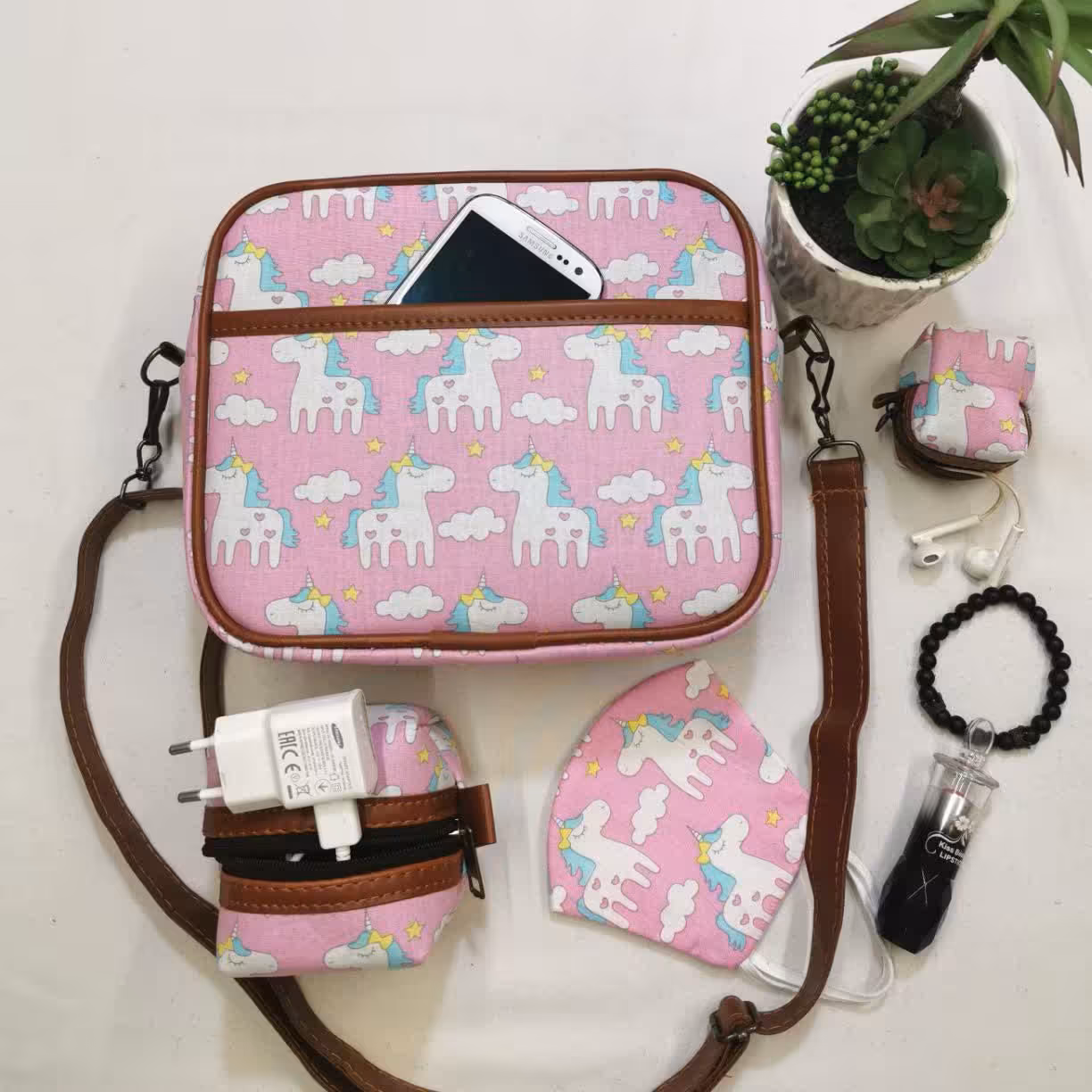 ست گلکلی چهارتیکه کیف مینی کد 4