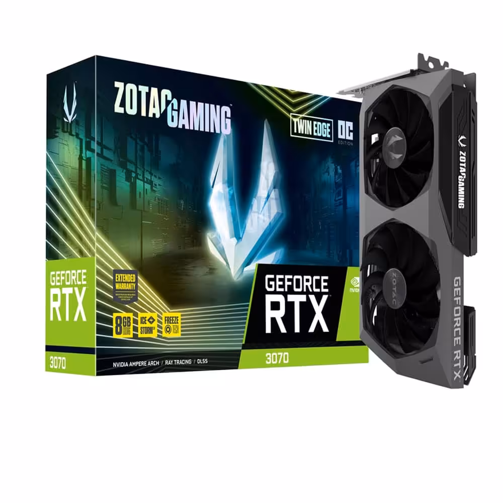 کارت گرافیک زوتک ZOTAC RTX 3070 Twin Edge OC 8GB