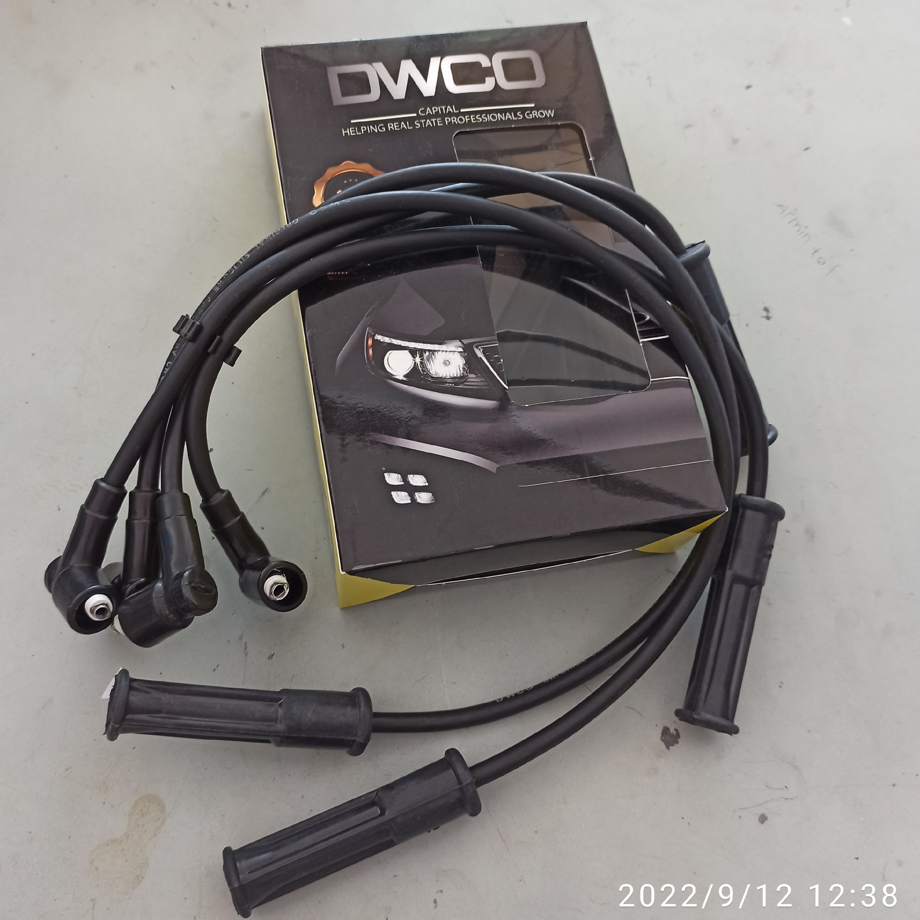 پک 4 عددی وایر شمع پراید ساژم DWCO 