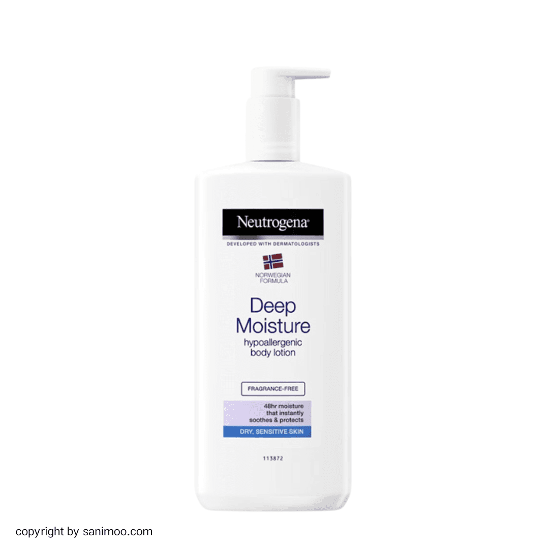لوسیون مرطوب کننده نوتروژینا مدل DEEP Moisture