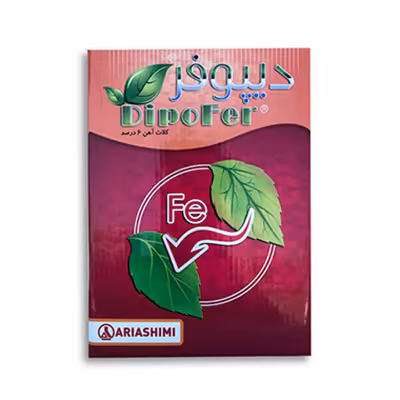 کود آهن 6 درصد 1 کیلویی دیپوفر آریاشیمی