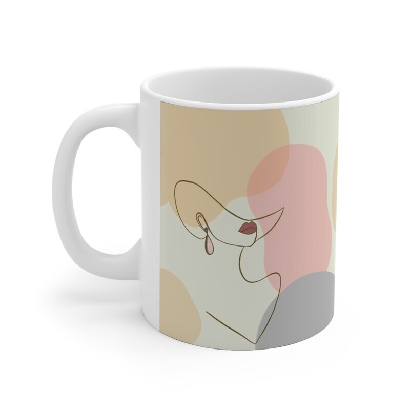 ماگ طرح دخترانه Girlie مدل NM1295