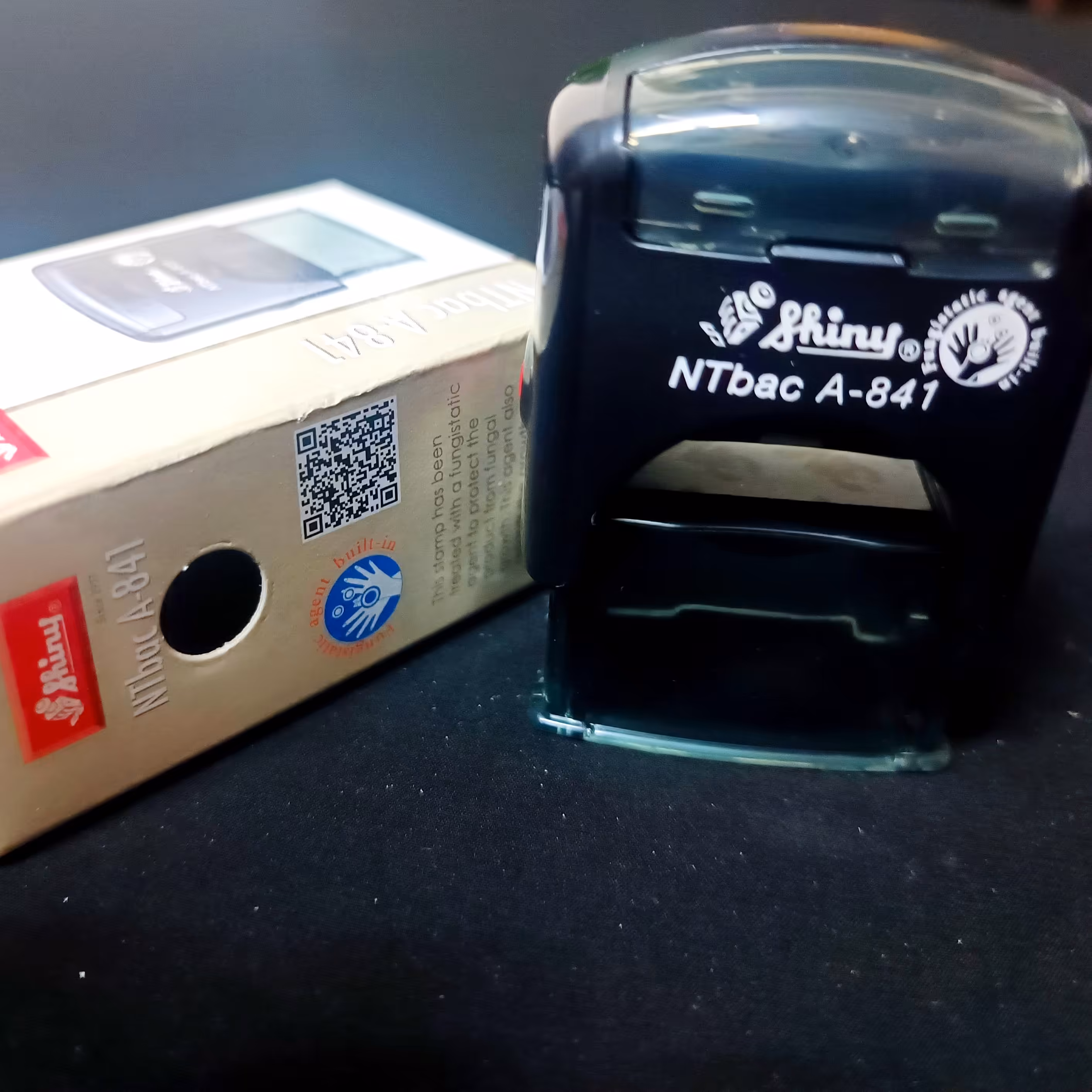 مهر  ژلاتینی آنتی باکتریال اتوماتیک شاینی A841قیمت تمام مهر ها همراه ساخت ژلاتین