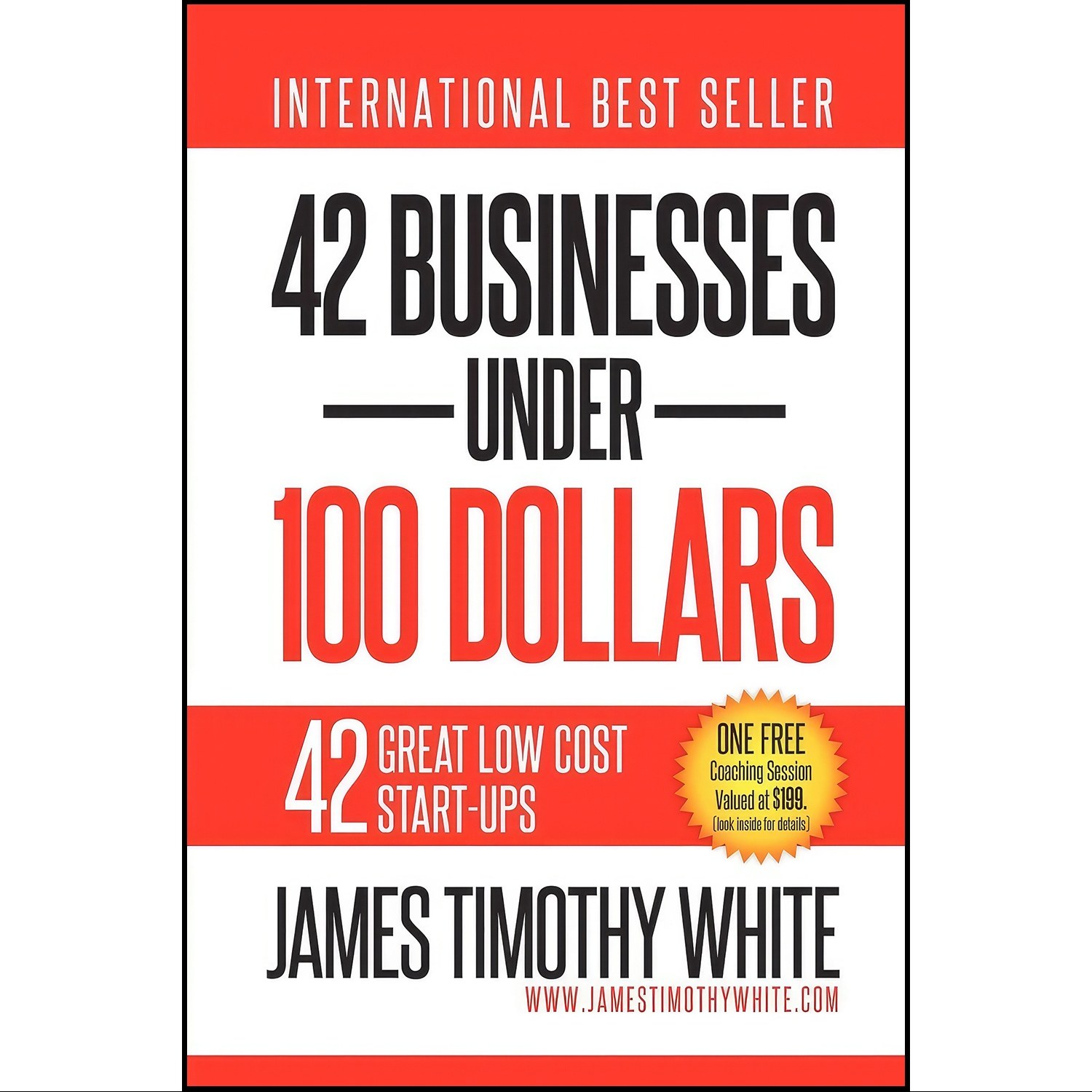 کتاب زبان اصلی Businesses Under Dollars اثر James Timothy White