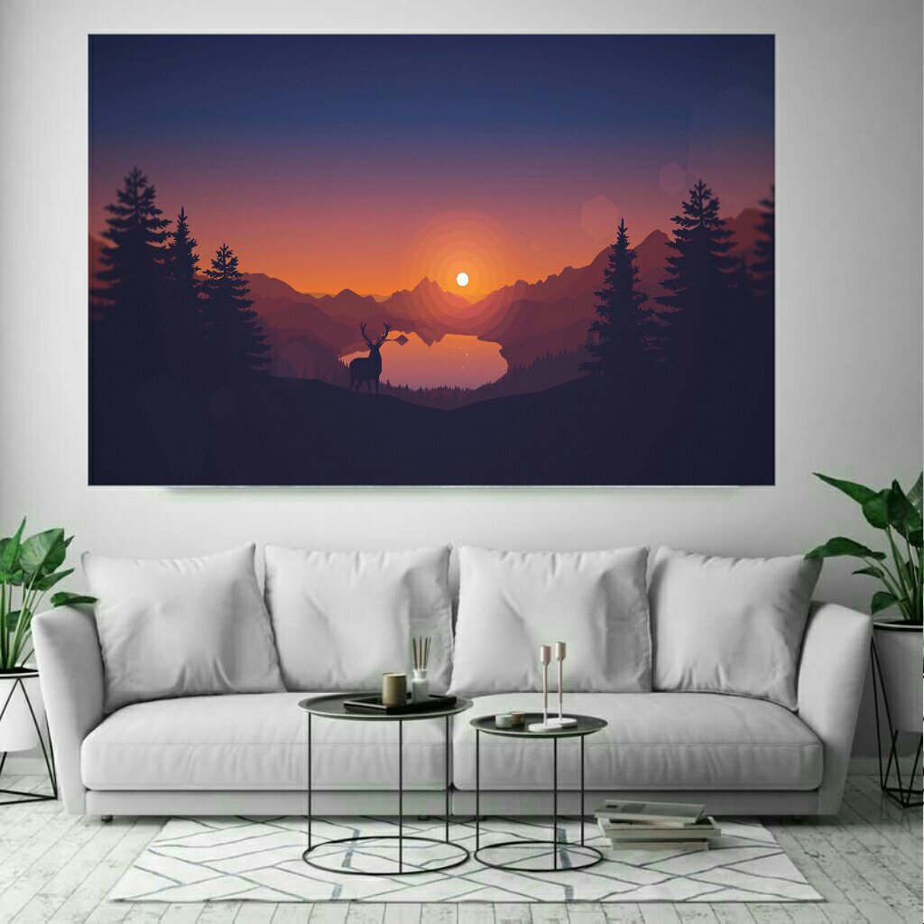 تابلو شاسی طرح طبیعت زیباtb104