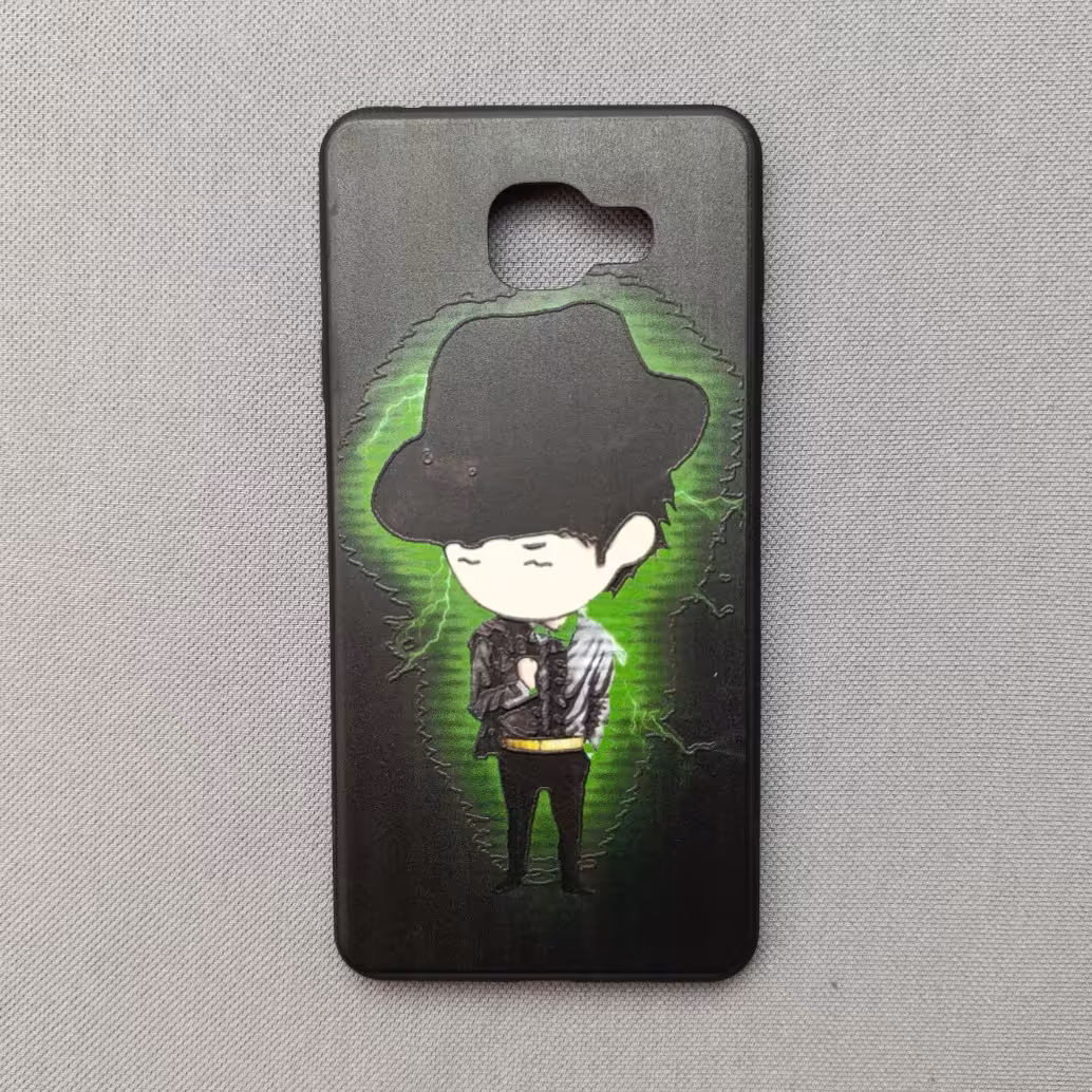 گارد  -  قاب  -  کاور ژله ای طرح دار کد3 مناسب برای سامسونگ Galaxy A7 2016 -  A710 (a 710)