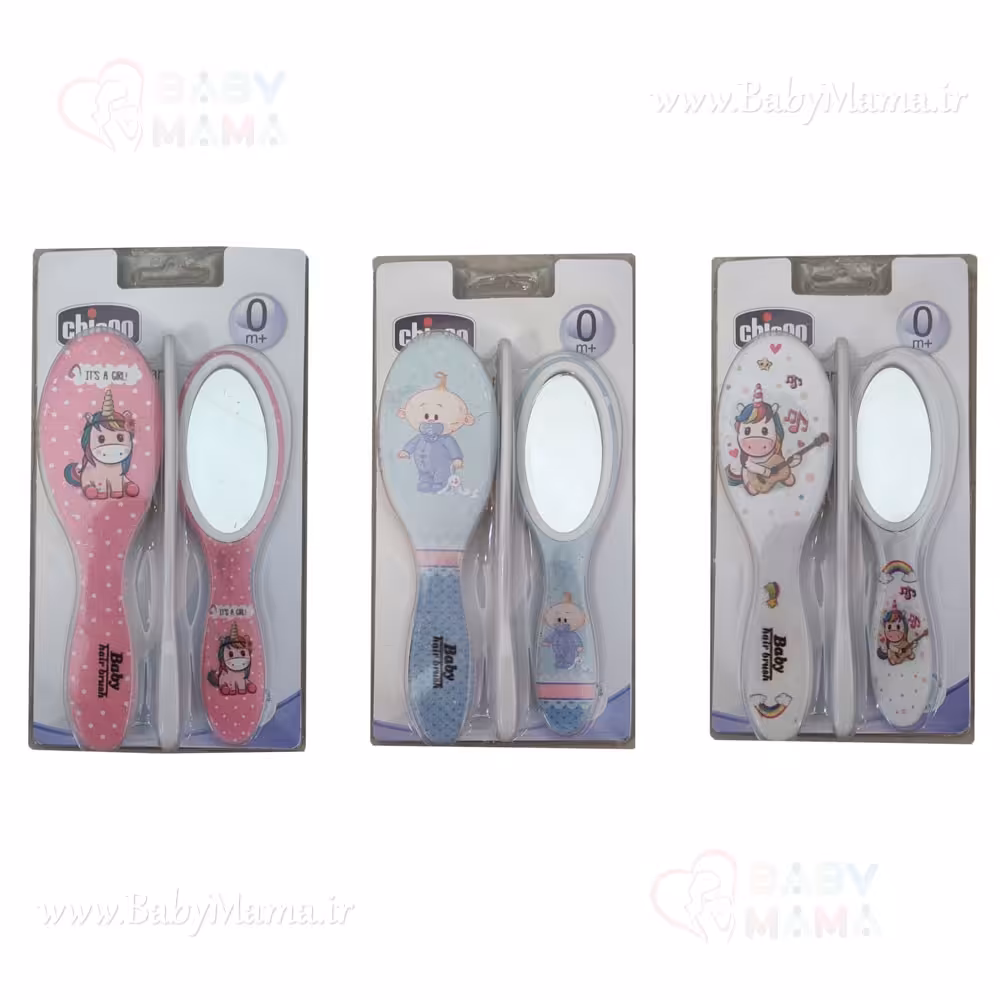 شانه، برس و آینه کودک chicco