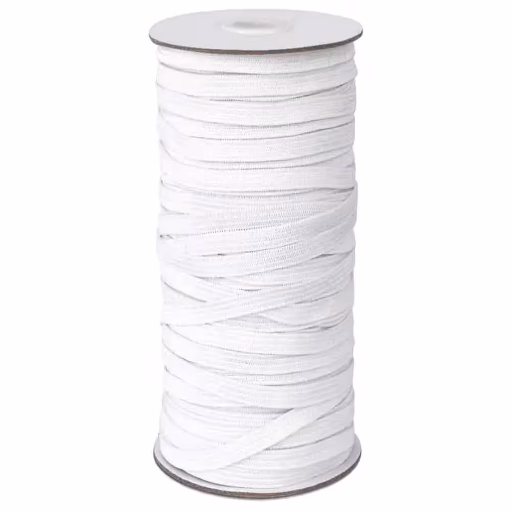 خرید کش خیاطی 0.5 سانت سفید با طول 1 متر