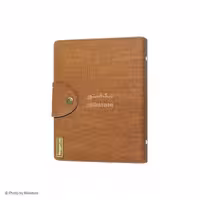 دفتر کلاسوری 20 حلقه چرم نگار