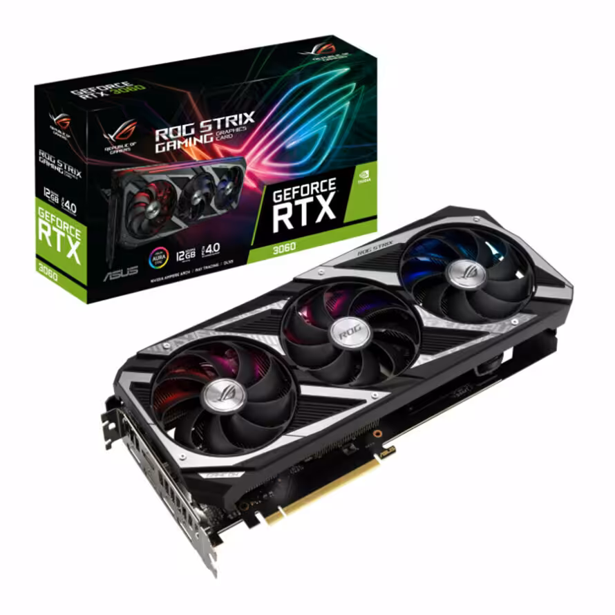 کارت گرافیک ایسوس ROG STRIX RTX3060 12G V2 GAMING