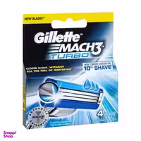 تیغ یدک اصلاح ژیلت (Gillette) مدل Match3 Turbo بسته 4 عددی
