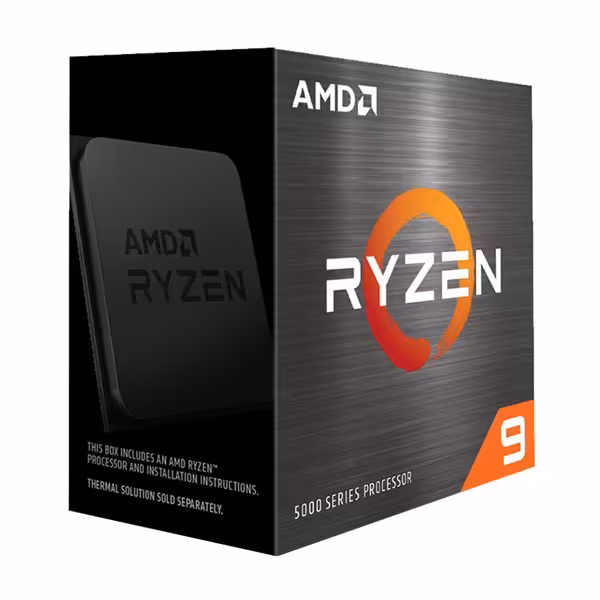 پردازنده مرکزی ای ام دی مدل Ryzen 9 5900X BOX  فروش به همراه خرید مادربرد