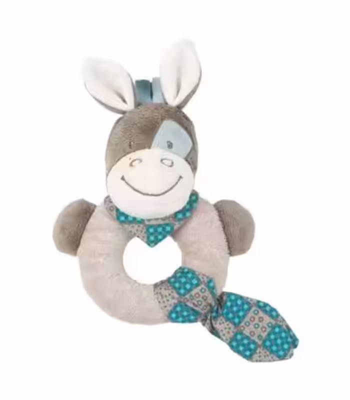 جغجغه حلقه ای اسب طوسی ناتو Nattou Ring rattle Gaston the horse