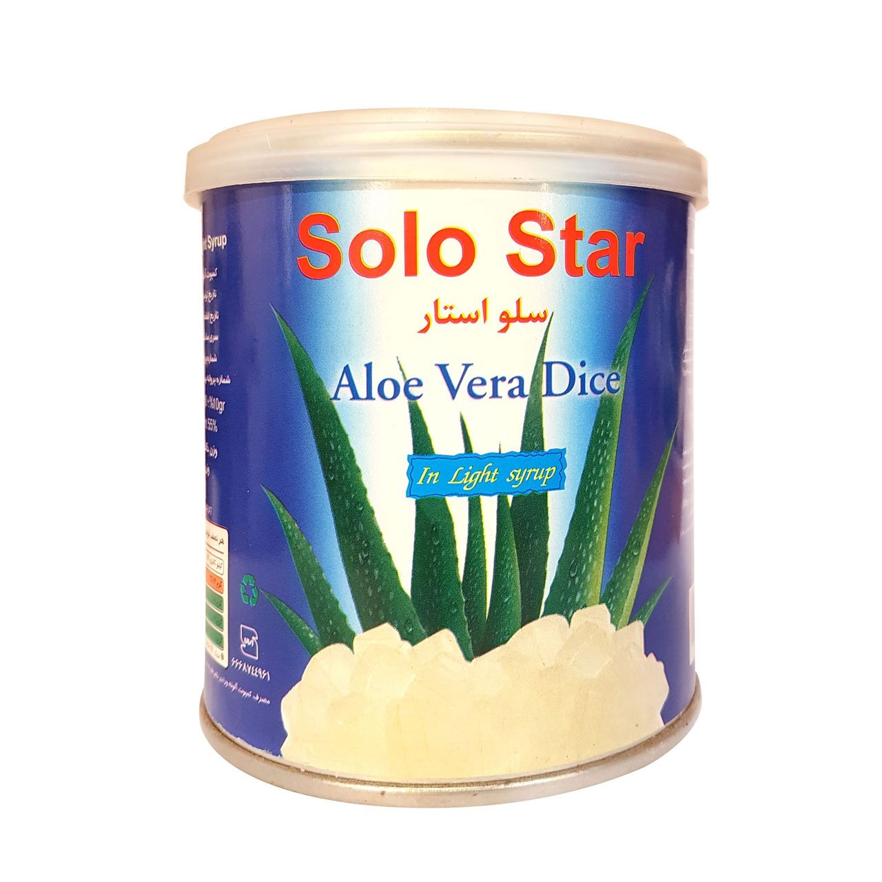 کمپوت آلوئه ورا سولو استار مقدار 430 گرم