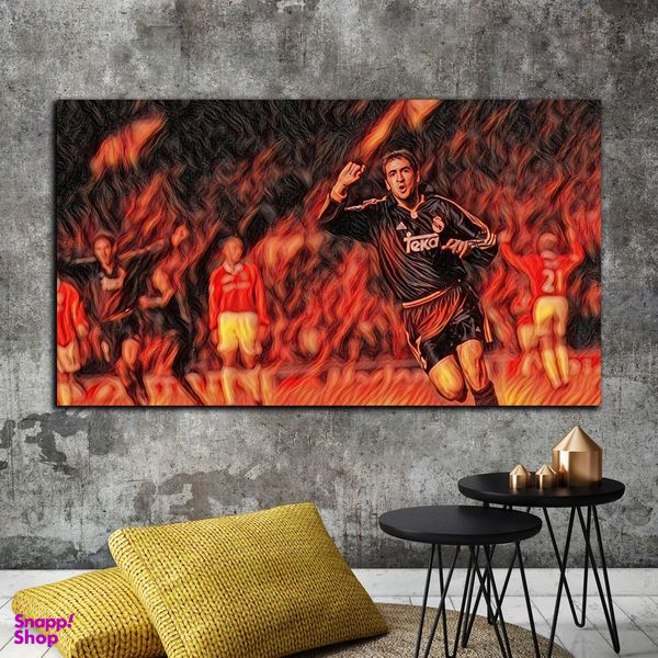 تابلو شاسی بکلیت طرح بازیکن فوتبال باشگاه رئال مادرید رائول گنزالس مدل SH-S6810