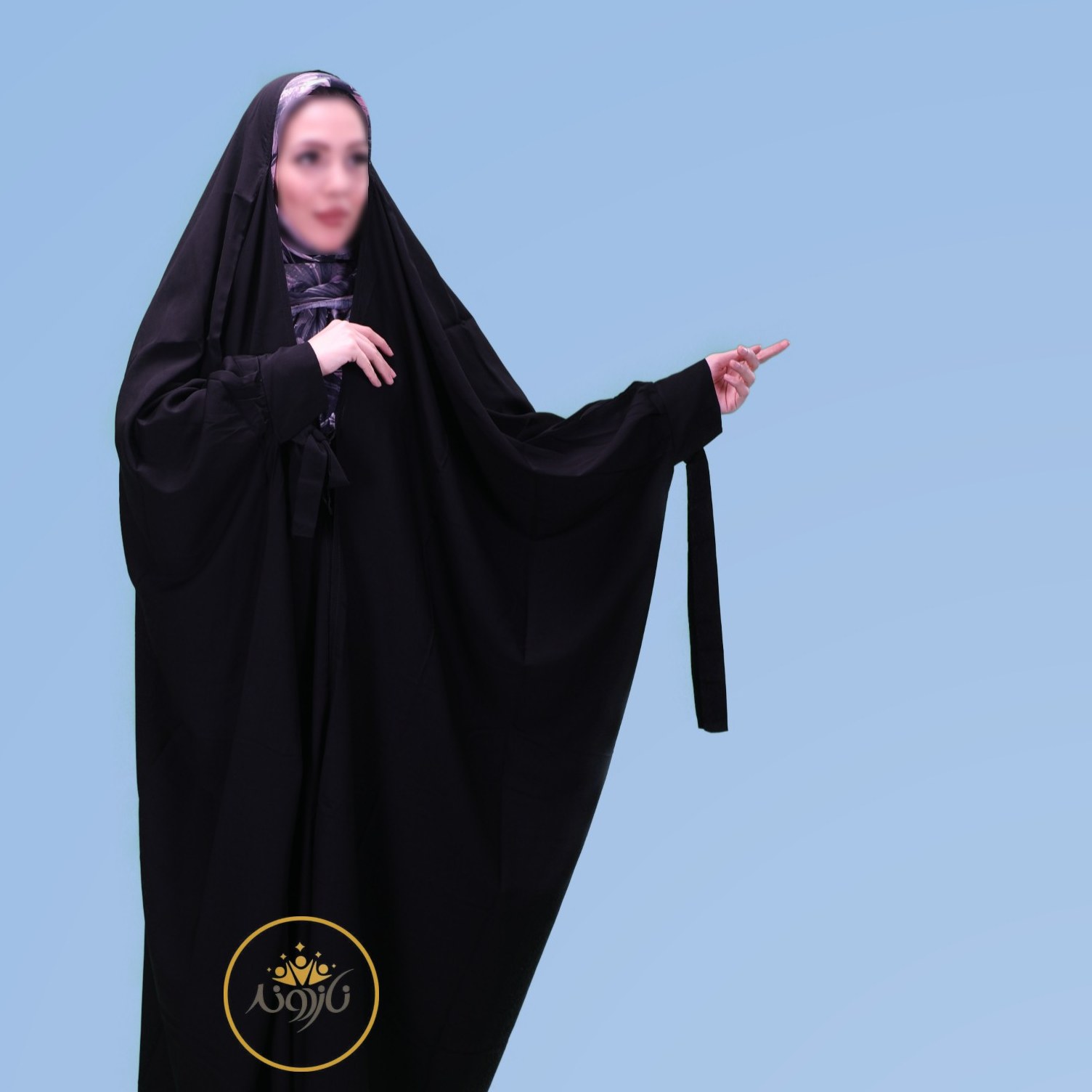 چادر جده پاپیونی (سنبادی) کرپ درجه یک
(ارسال رایگان و ضمانت شستشو)