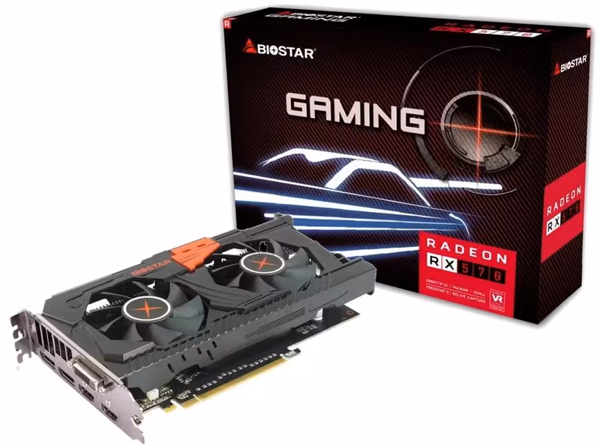 کارت گرافیک بایوستار مدل آر ایکس 570 با حافظه 4 گیگابایت