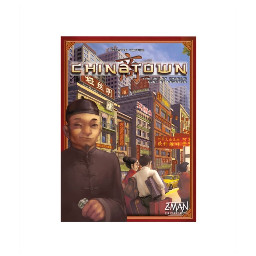 بازی فکری و بردگیم محلّه ی چینی ها Chinatown